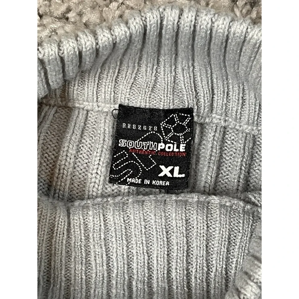 SOUTHPOLE Sweater Adult Extra Large‎ Gray Pullover